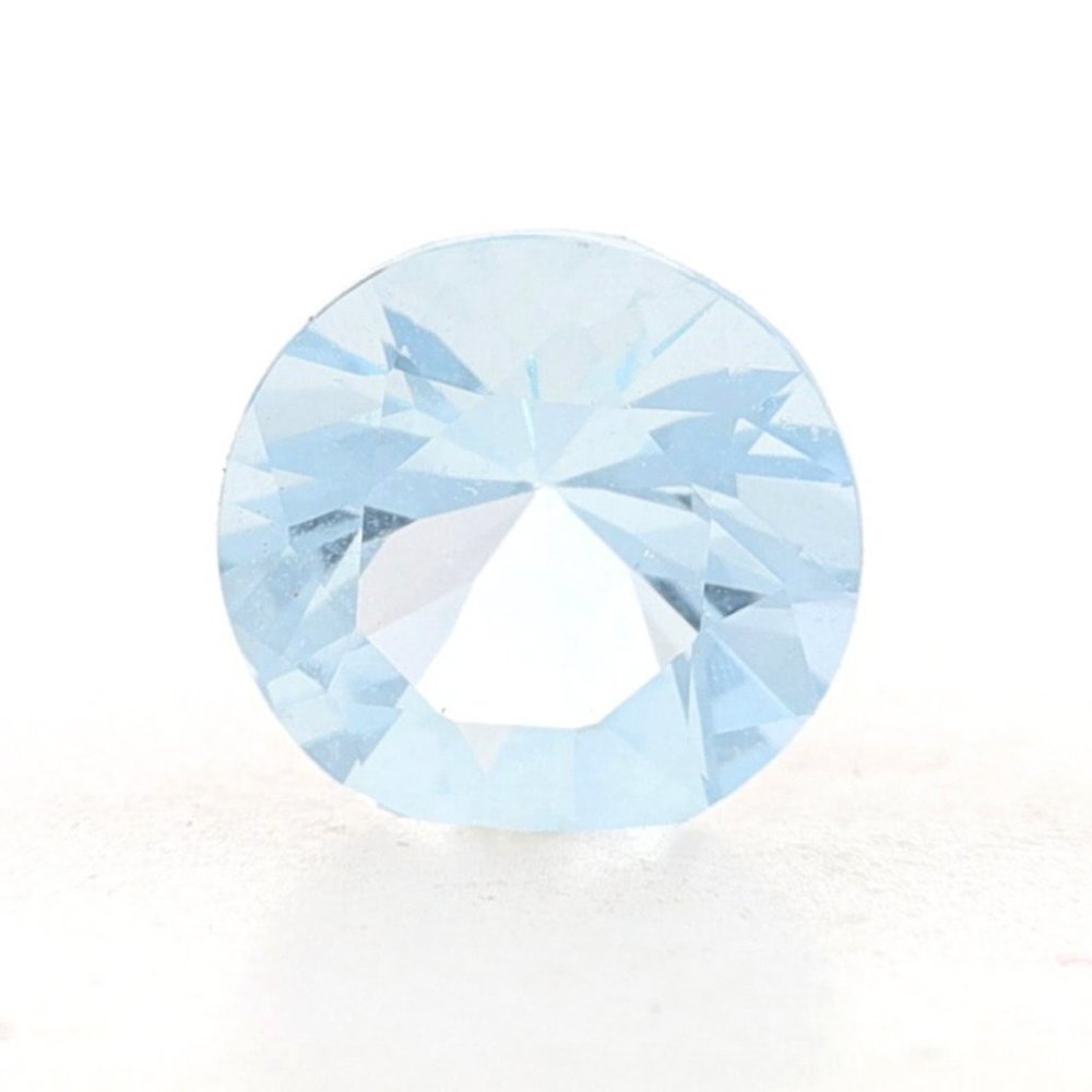 Loose Aquamarine - Round 1.51ct Blue Solitaire